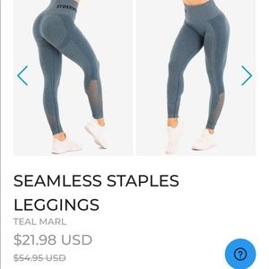 Seamless staple leggings -Ryderwear